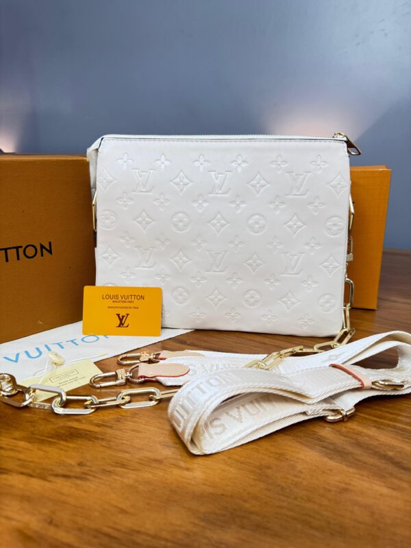Cartera COUSSIN MONOGRAM EMPREINTE  BEIGE