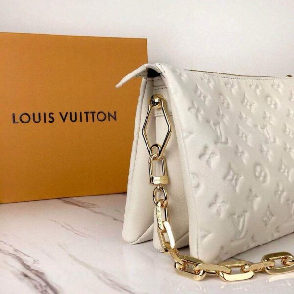 Cartera COUSSIN MONOGRAM EMPREINTE  BEIGE