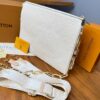 Cartera COUSSIN MONOGRAM EMPREINTE  BEIGE