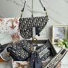 BOX CARTERA SADDLE DIOR AZUL