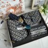 BOX CARTERA SADDLE DIOR AZUL