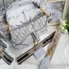 CARTERA SADDLE DIOR  GRIS CLASICO