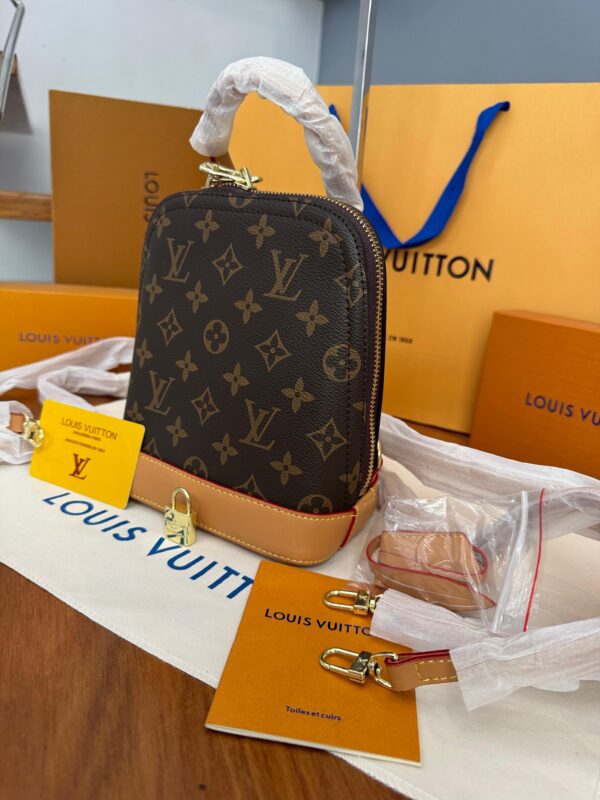 MOCHILA ALMA MONOGRAM MARRON
