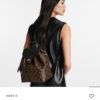 MOCHILA MONTSOURIS MONOGRAM NEGRO