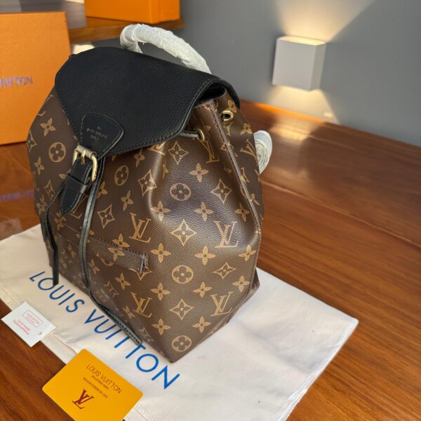 MOCHILA MONTSOURIS MONOGRAM NEGRO