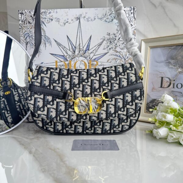 MORRAL DIOR5 (1) Morral DIOR BESACE NEGRO TEJIDA