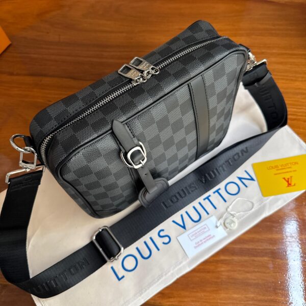 Morral Hombre NANO PORTE DOCUMENTA VOYAGE DAMIER