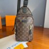 PECHERA SLING SHOULDER MONOGRAM MARRON