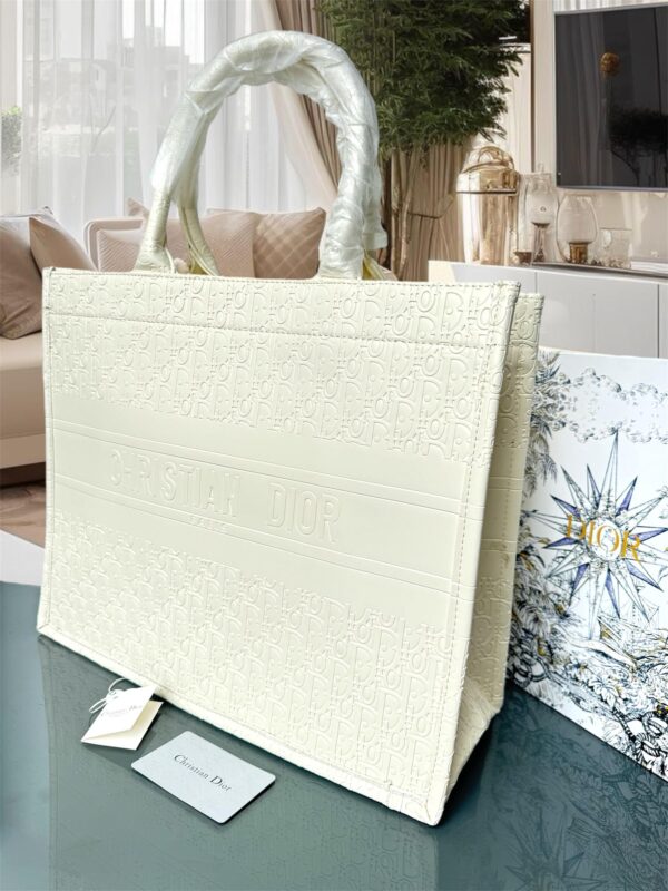 CARTERA TOTE DIOR BLANCO