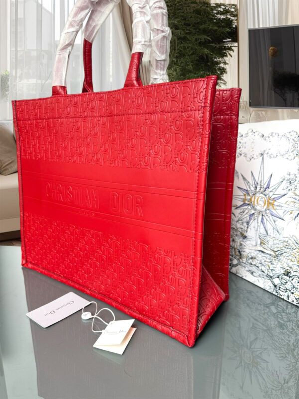 CARTERA TOTE DIOR ROJA