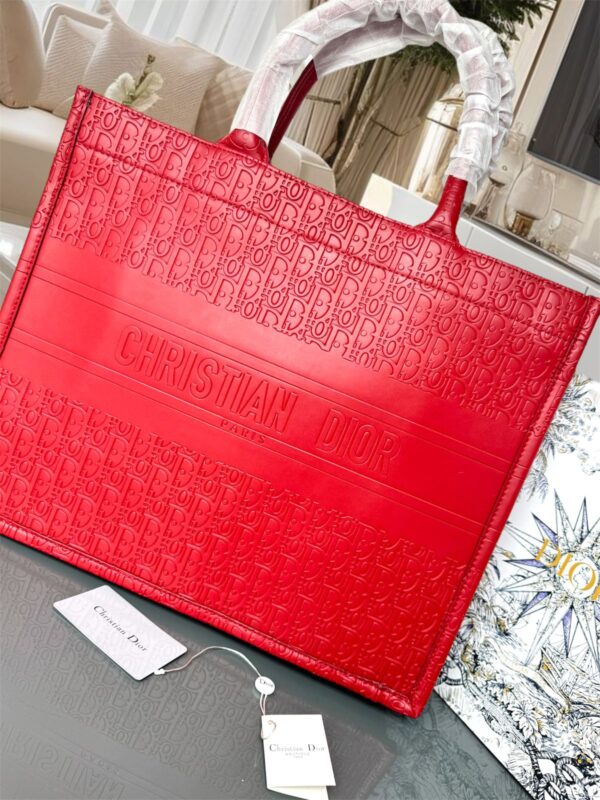 CARTERA TOTE DIOR ROJA