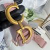 CARTERA SADDLE DIOR ROSADO